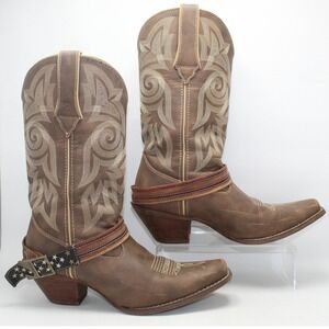 Durango Women's Crush Flag Fashion Western Boots DRD0208 Size 10M